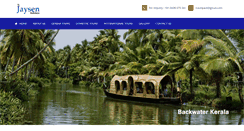 Desktop Screenshot of jaysenholidays.com
